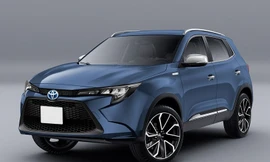 Hình ảnh render về Toyota Rise được tung lên mạng xã hội.