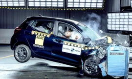 Hyundai Grand i10 chỉ đạt 2 sao về an toàn tại Ấn Độ