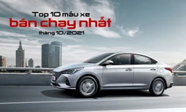 Top 10 ô tô bán chạy nhất tháng 10 tại Việt Nam