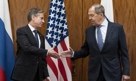 Ngoại trưởng Nga Sergei Lavrov đến dự Đối thoại Raisina ở New Delhi ngày 3/3