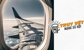 Thực hư cánh máy bay dán 'băng keo'?