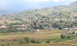 Một góc xã Măng Ri - nơi có những luật tục phạt vạ. Ảnh: Trần Hoá.