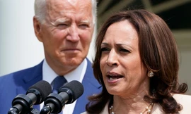 Ông Joe Biden và bà Kamala Harris. Ảnh: AP
