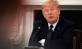 Tổng thống Mỹ Donald Trump. Ảnh: AP