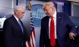 Tổng thống Trump và Phó Tổng thống Pence. Ảnh: ABC News