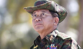 Tướng Min Aung Hlaing. Ảnh: EPA