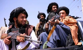 Các tay súng Taliban. Ảnh: Reuters