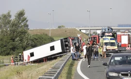 Hiện trường vụ tai nạn. Ảnh: Twitter