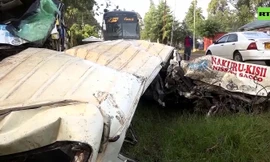 Hơn 50 người thiệt mạng trong vụ tai nạn liên hoàn thảm khốc ở Kenya