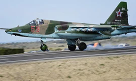 Cường kích Su-25 Nga trúng 2 tên lửa khi đang làm nhiệm vụ ở Ukraine