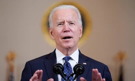 Tổng thống Mỹ Joe Biden đánh dấu 100 ngày nhậm chức vào ngày 29/4 tới. Ảnh: AP