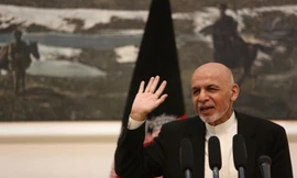 Tổng thống Afghanistan Ashraf Ghani. Ảnh: AP