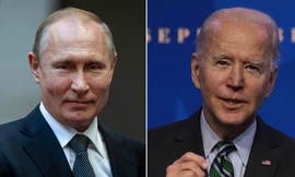 Tổng thống Nga Putin và Tổng thống Mỹ Biden. Ảnh: RT