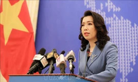 Người phát ngôn Bộ Ngoại giao Việt Nam Lê Thị Thu Hằng. Ảnh: TTXVN