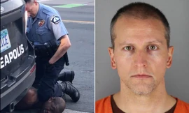 Derek Chauvin và khoảnh khắc ghì cổ George Floyd.