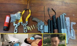 CSGT bị tấn công khi dừng xe kiểm tra người vi phạm