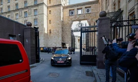 Đại sứ quán Séc tại Moscow (Nga). Ảnh: Tass