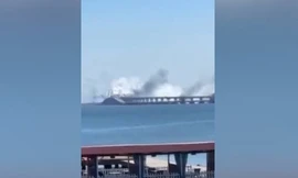 Nga cáo buộc Ukraine phóng tên lửa S-200 vào cầu Kerch