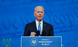 Ông Biden phát biểu ngày 14/12. Ảnh: Reuters