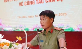 Thông báo quyết định của Bộ trưởng Bộ Công an về công tác cán bộ
