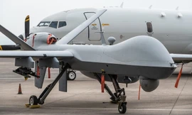 Máy bay không người lái MQ-9 Reaper chạm trán cường kích Su-34 của Nga ở Syria
