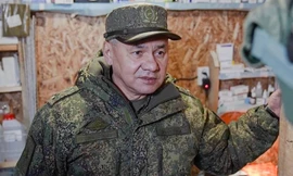 Bộ trưởng Quốc phòng Nga thăm sở chỉ huy chiến dịch quân sự