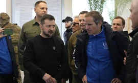 Lãnh đạo IAEA đến Zaporozhye gặp Tổng thống Ukraine Zelensky