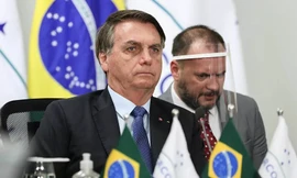 Tổng thống Brazil Jair Bolsonaro. Ảnh: Reuters