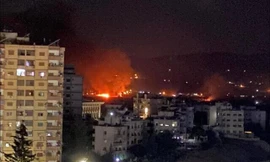 Syria tố Israel dội tên lửa vào thủ đô Damascus