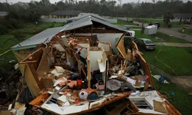 Mỹ: Bão Milton làm 15 người thiệt mạng, hàng triệu người bị mất điện