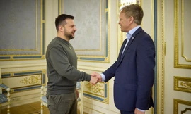 Tân Bộ trưởng Quốc phòng Anh bất ngờ thăm Ukraine