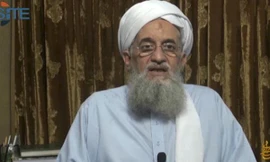 Thủ lĩnh al-Qaeda Ayman al-Zawahri. Ảnh: Yahoo News