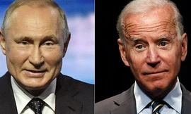 Tổng thống Nga Vladimir Putin (trái) và ông Joe Biden (phải). Ảnh: Fox News