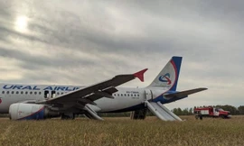 Nga: Máy bay chở khách hạ cánh khẩn cấp giữa cánh đồng