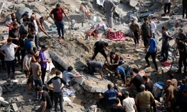 Quân đội Israel xác nhận không kích trại tị nạn lớn nhất ở Dải Gaza ngày thứ hai liên tiếp