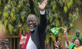 Tổng thống John Magufuli. Ảnh: BBC