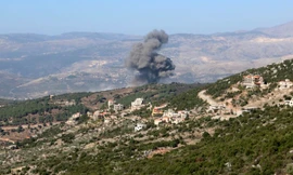 Hứng rocket, Israel không kích sâu trong lãnh thổ Li-băng để đáp trả