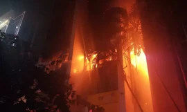 Cháy tòa nhà Dầu khí ở Thanh Hóa, 12 người thương vong