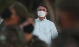 Tổng thống Jair Bolsonaro. Ảnh: Tân Hoa Xã
