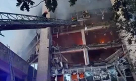 Cảng trên sông Danube ở Ukraine bị tập kích, giá ngũ cốc tăng