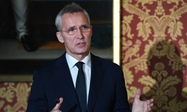 Tổng thư ký NATO Jens Stoltenberg. Ảnh: EPA-EFE