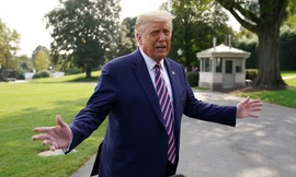 Tổng thống Mỹ Trump. Ảnh: Reuters