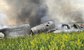 Máy bay ném bom chiến lược Tu-22M3 rơi ở Nga