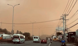 'Bão bụi' sân bay Long Thành lại bao trùm hàng nghìn hộ dân sau giông lốc