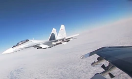 Máy bay NATO giám sát cuộc tập trận của không quân Nga, Belarus