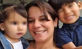 Mariely Chacon cùng con gái 2 tuổi và con trai 6 tuổi. Ảnh: Facebook