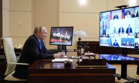 Tổng thống Nga Vladimir Putin. Ảnh: Tass