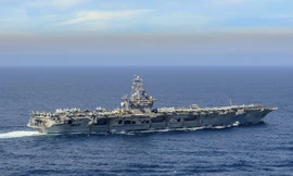 Tàu sân bay USS Nimitz. Ảnh: Hải quân Mỹ