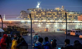 Du thuyền Diamond Princess. Ảnh: Reuters