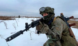 Làng biên giới trúng hỏa lực hạng nặng, biên phòng Nga đáp trả